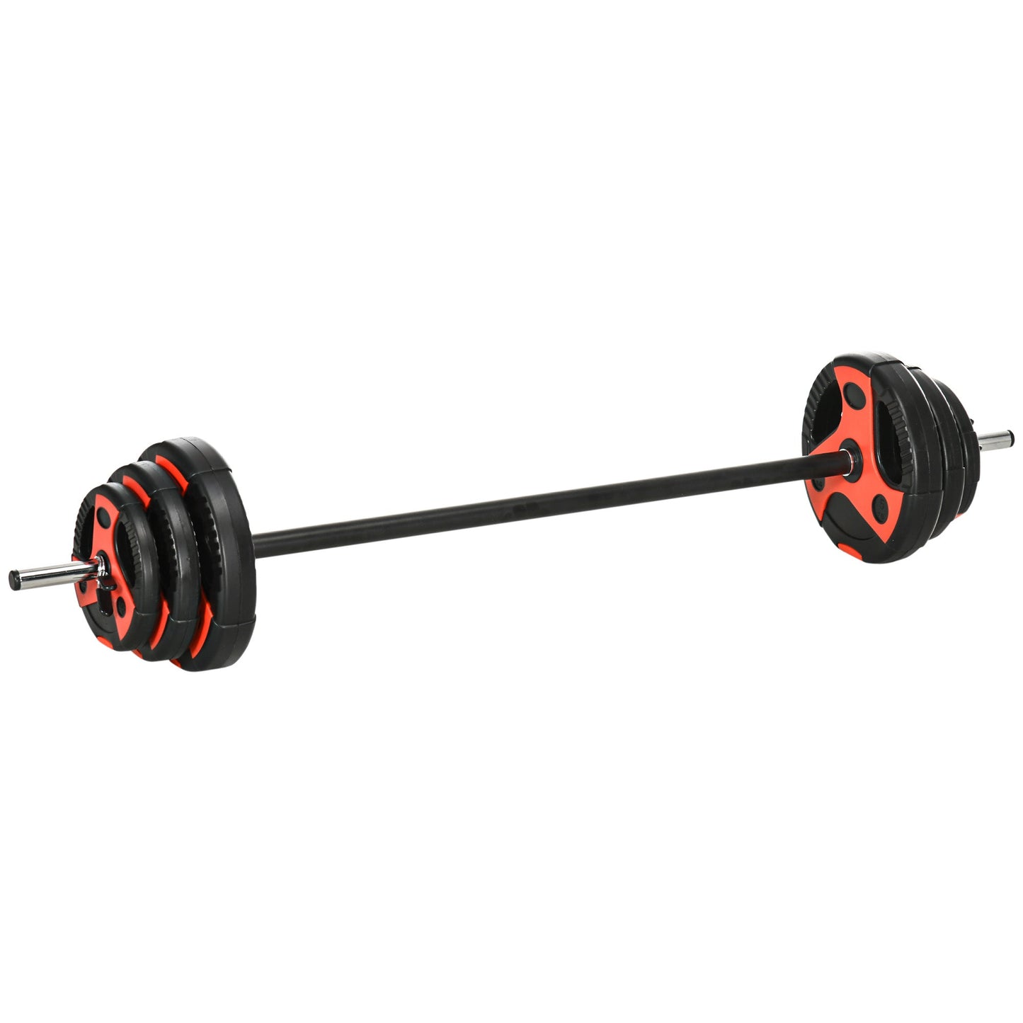 20kg Adjustable Barbell Weights Set for Home Gym, Strength Training-0