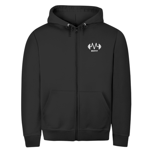 Herren Zipper Hoodie MVFIT WHT
