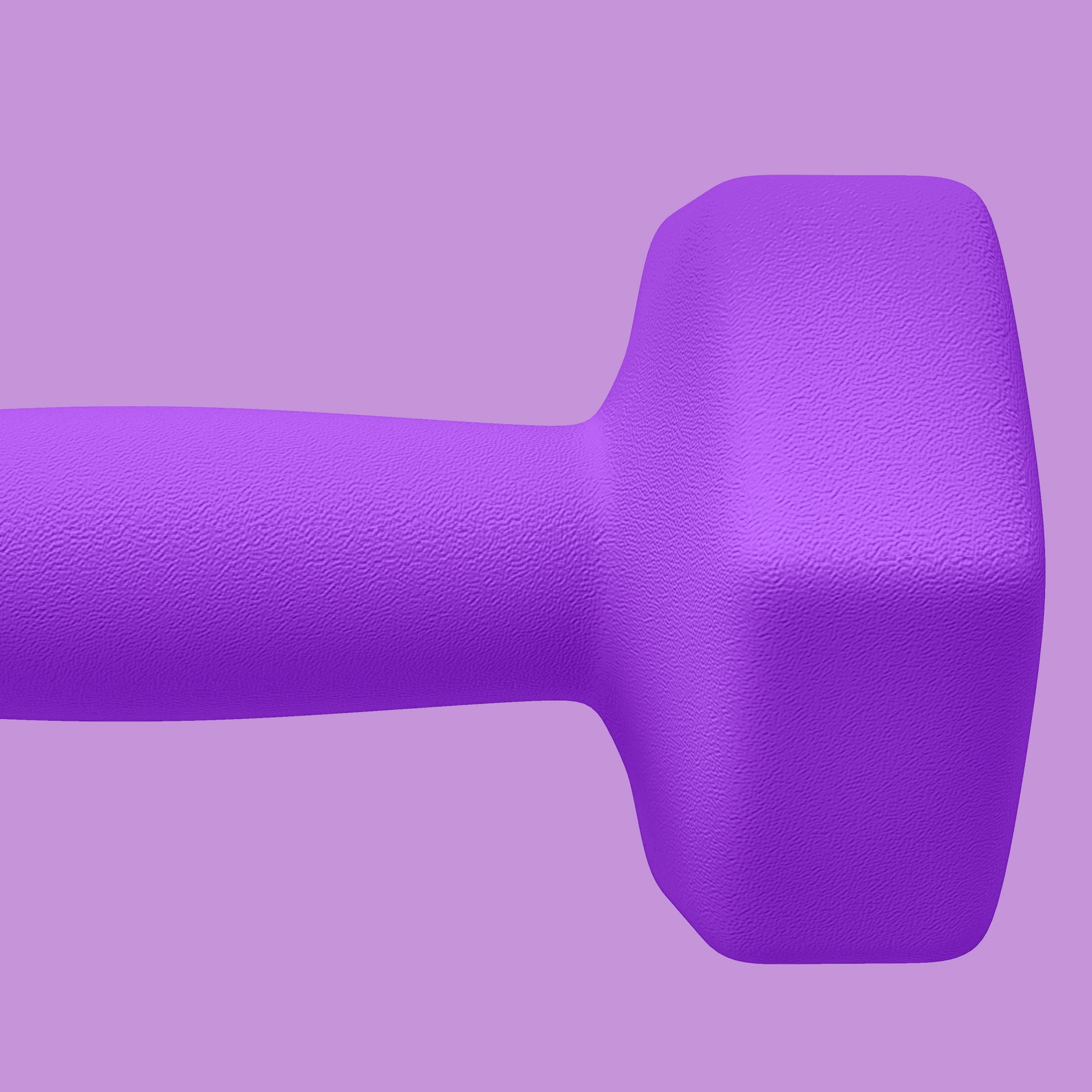 2 x 4kg Hexagonal Dumbbells Weights Set with Non-Slip Grip for Home Gym Workout in Purple by SPORTNOW-5